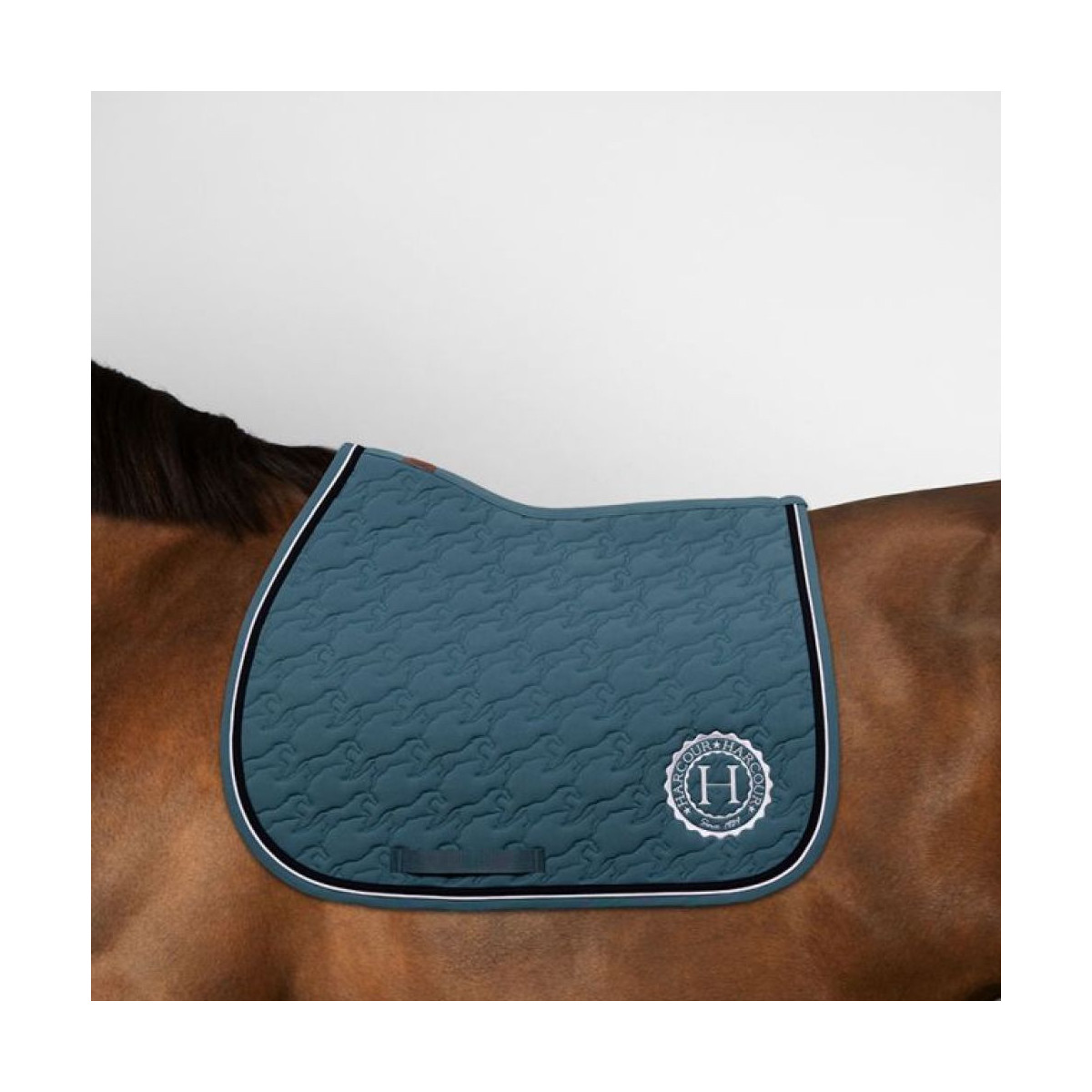 Belle Tapis de selle - Paon (Peacock)