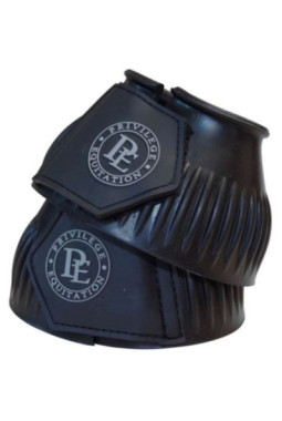 Cloches striées velcro la paire Noir KRIS