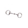 Mini mors olive FEELING brisé, anneaux plats 90mm