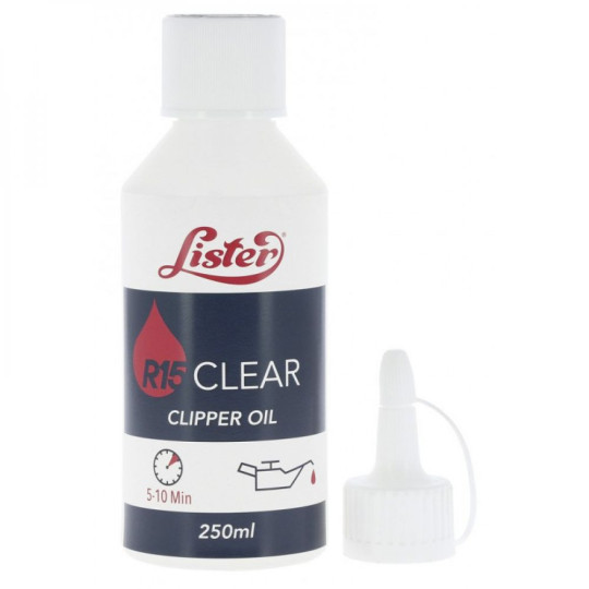 Huile R15 pour tondeuse LISTER 250ml