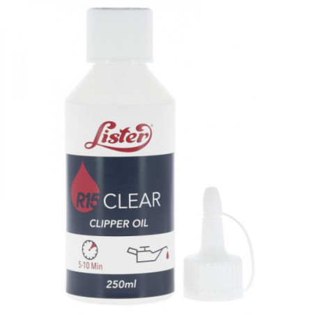 Huile R15 pour tondeuse LISTER 250ml