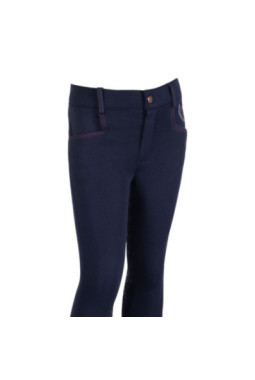 Pantalon -Alva- fond 1/1 en silicone bleu marine