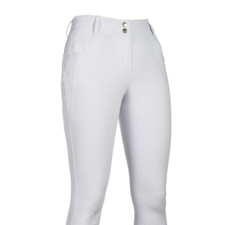Pantalon Ari Mid Rise basanes en silicone Blanc