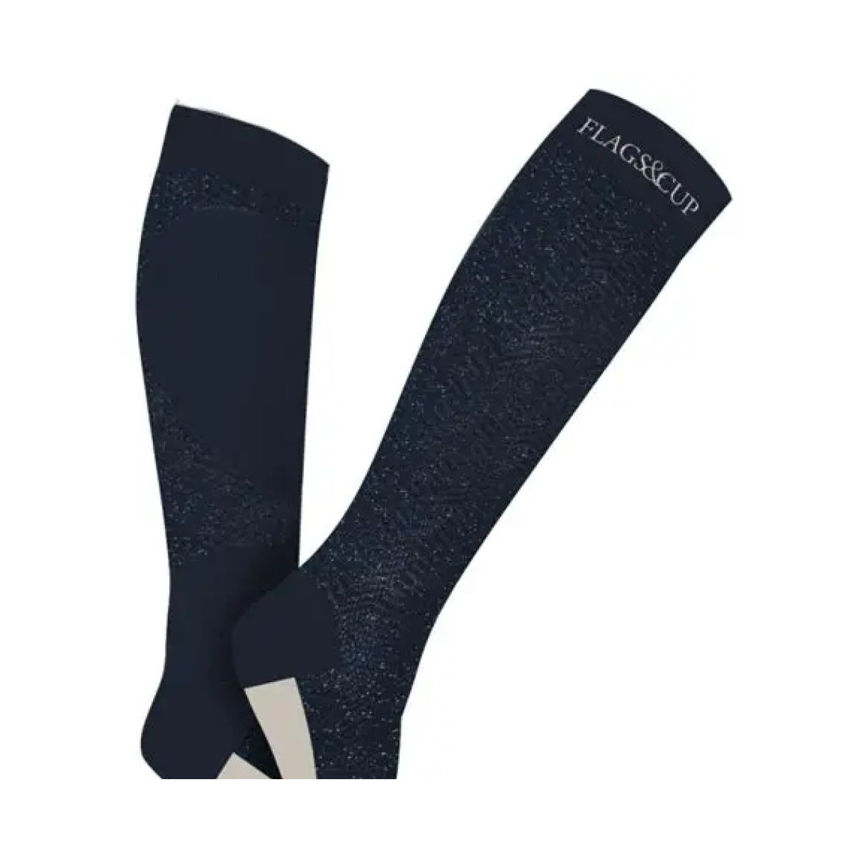 Chaussettes F&C dame AKAA Noir