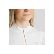 Everly Mon-Tech Polo Rosegold - White