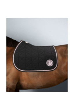 Suze Tapis de selle - Black/Pink