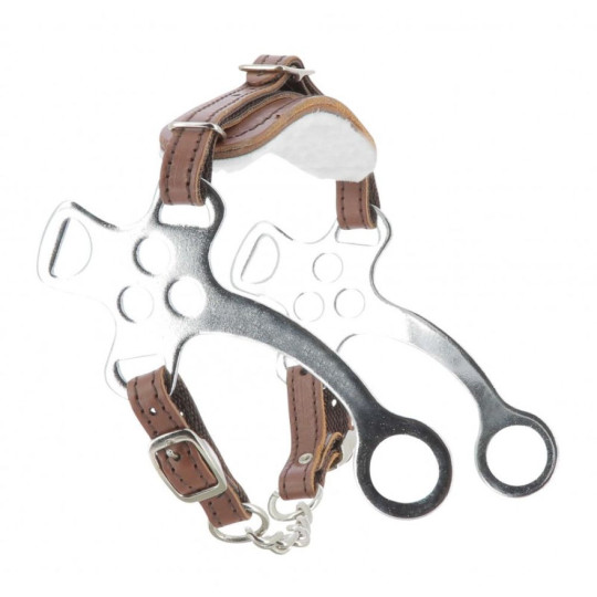 Hackamore METALAB acier chromé