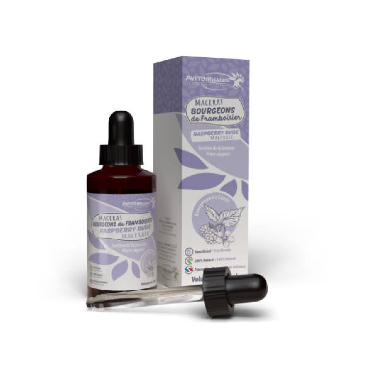 MACÉRÂT DE BOURGEONS DE FRAMBOISIER