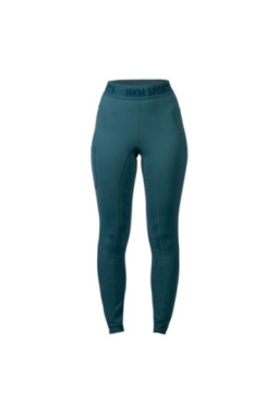 Leggings -Tabea- fond 1/1 en silicone PETROL