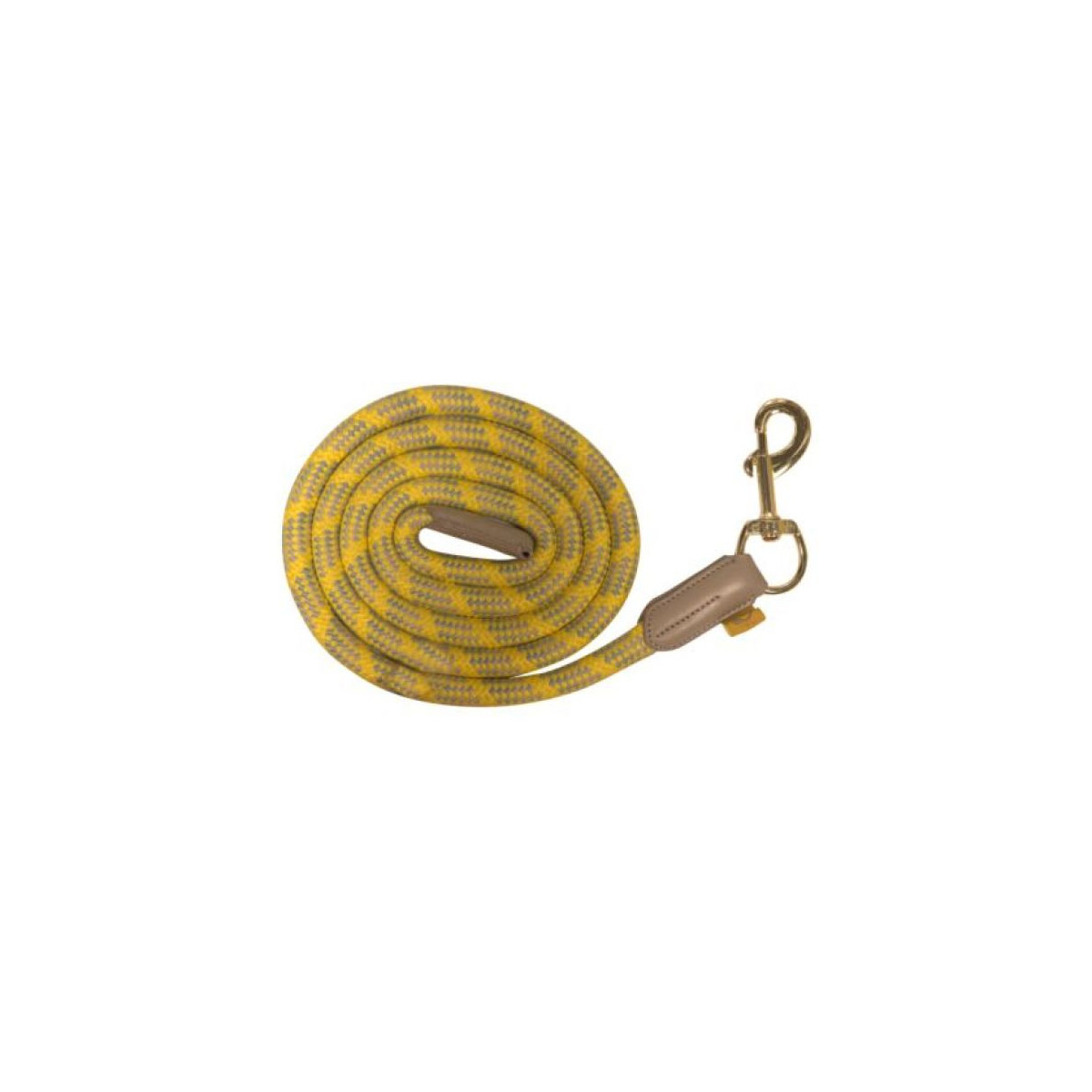 Longe -Limone- avec mousqueton 180CM Jaune