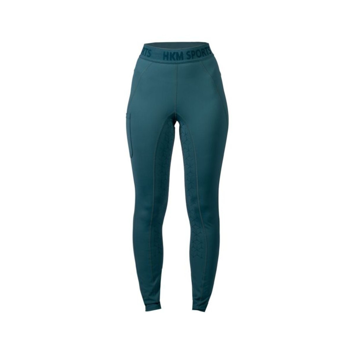 Leggings -Tabea- fond 1/1 en silicone PETROL