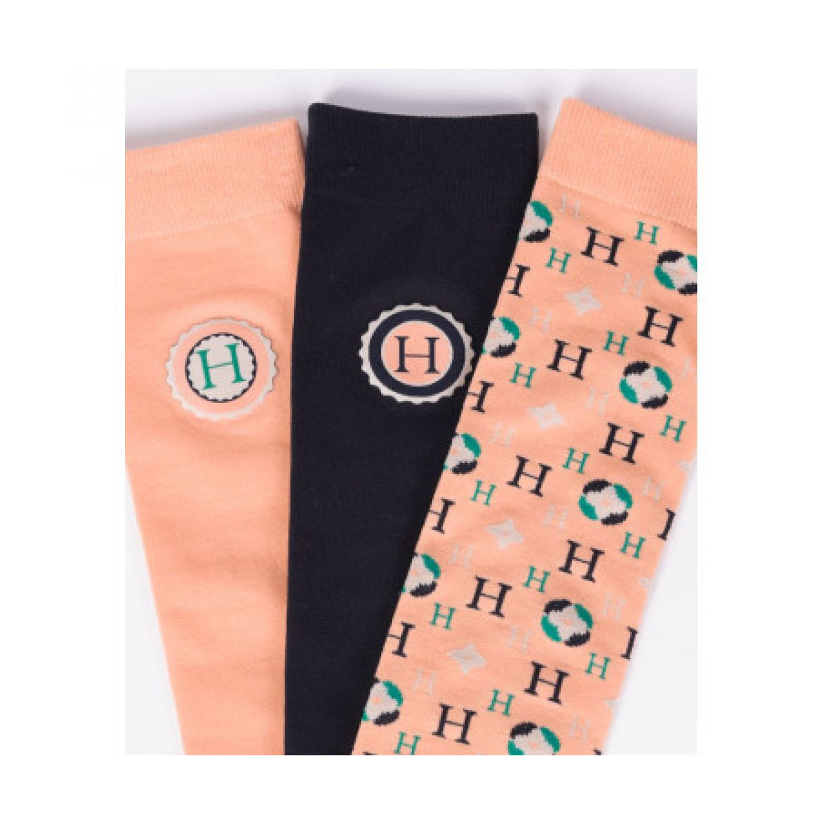 Santia Chaussettes (x 3 paires) Abricot