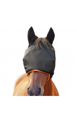 Bonnet anti-mouches MIDI avec oreilles Noir