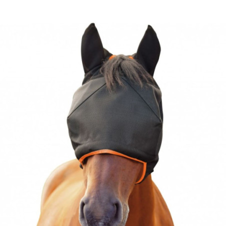 Bonnet anti-mouches MIDI avec oreilles Noir
