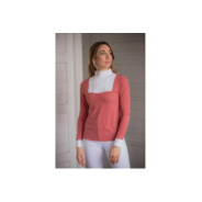 Polo concours PENELOPE Florence manches longues Terracotta