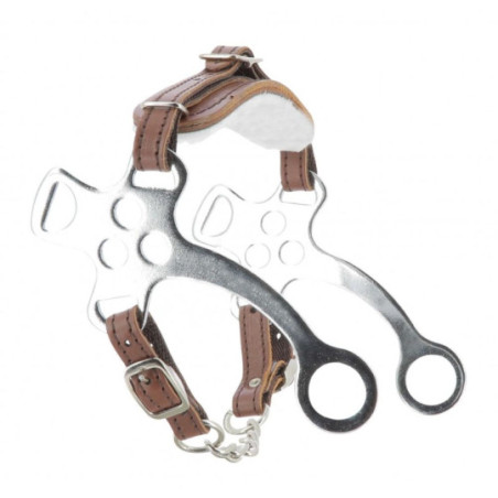 Hackamore METALAB acier chromé