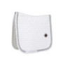 Tapis glitter band dressage blanc/argent