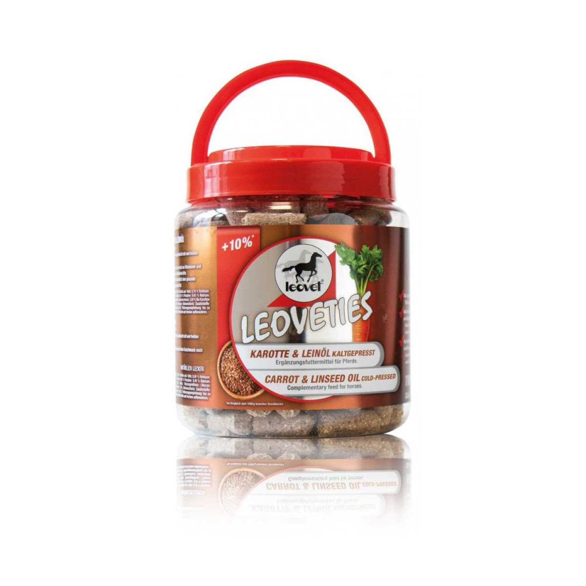Friandises LEOVET - Carotte et huile de lin 1.1kg