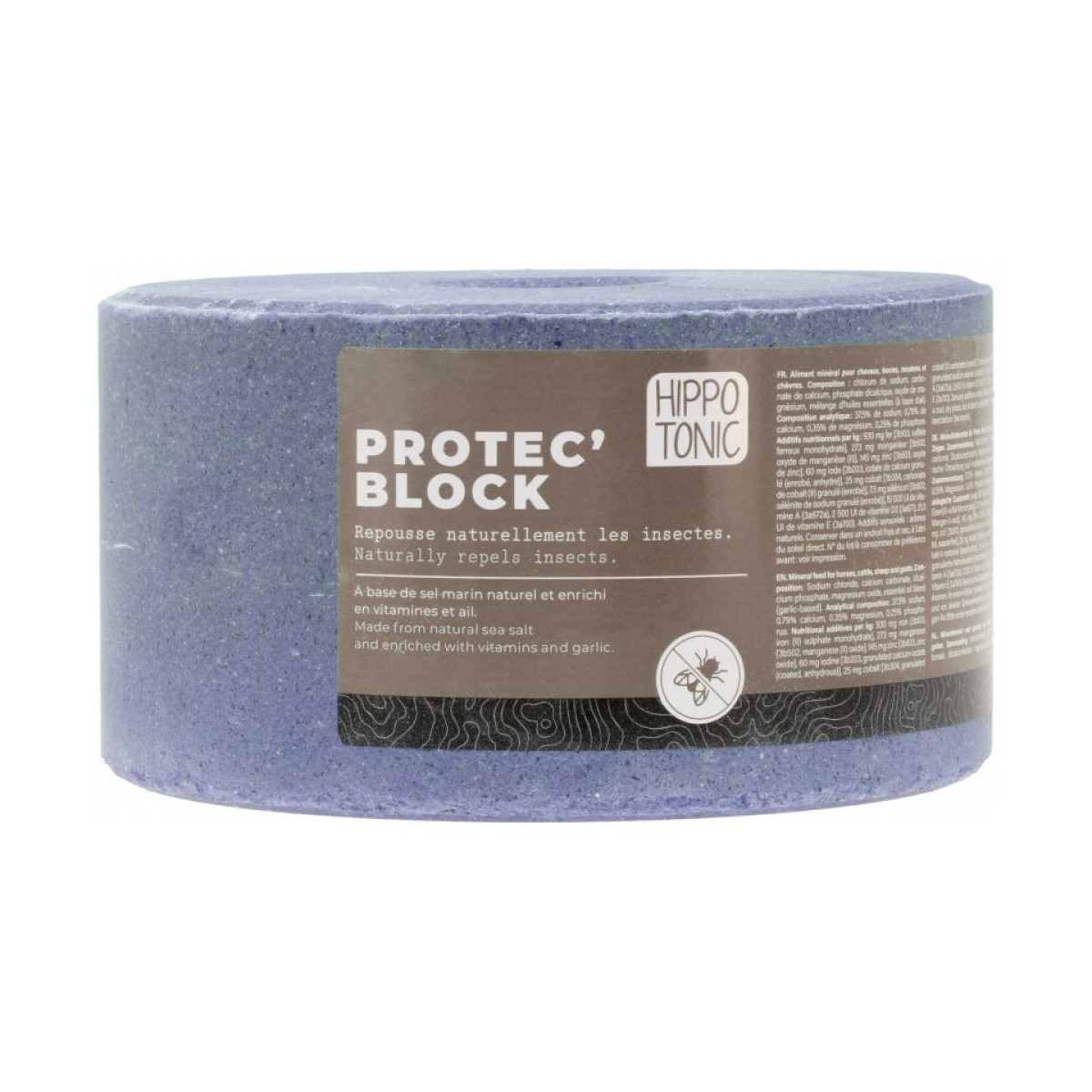 Pierre à lécher HIPPOTONIC- EK-Protec'Block 3kg