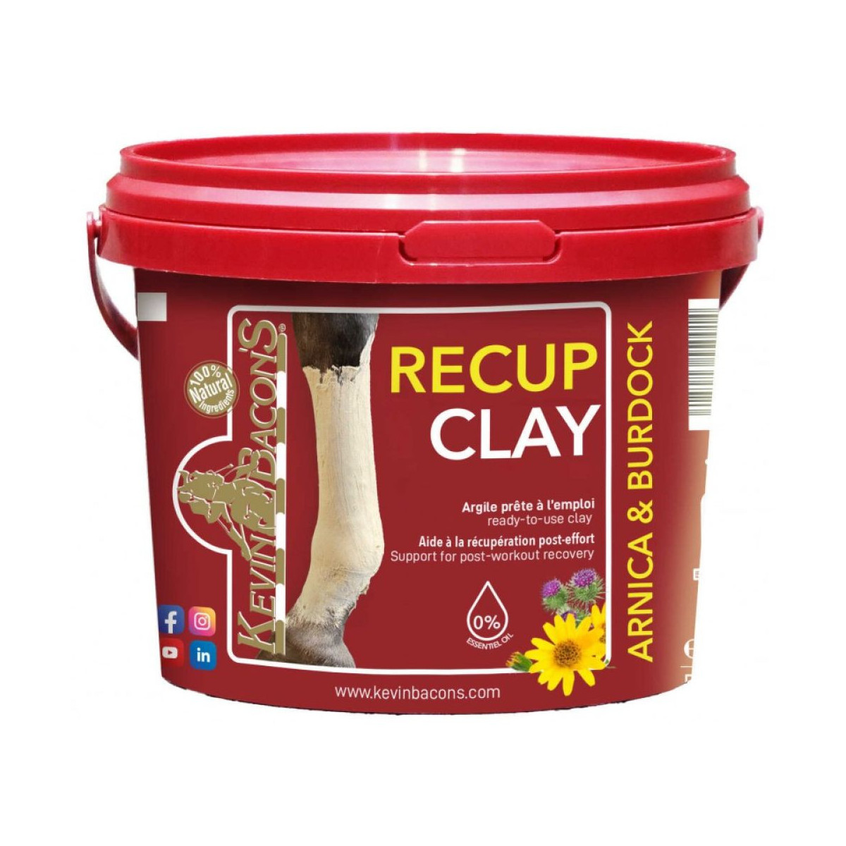 Argile récupération KEVIN BACON'S - Recup Clay 1.5kg