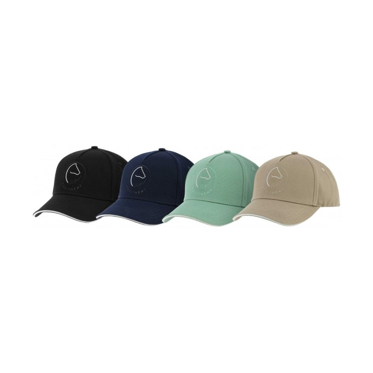 Casquette Je t'aime EQUITHÈME - EK-Ponytail