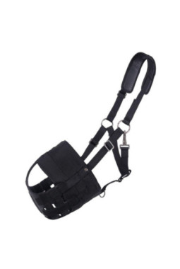 Muselière cheval avec narines
