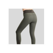 Pantalon MoAddie Softshell Breeches w. Gun Metal Logo Charm - Fullgrip, Forest Green