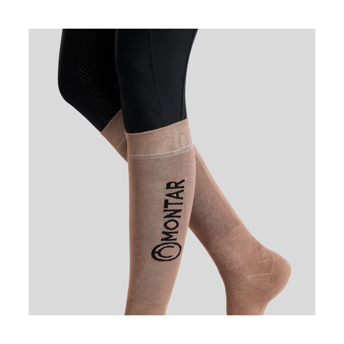 Chaussettes Bamboo Socks w. Logo - Dusty Rose